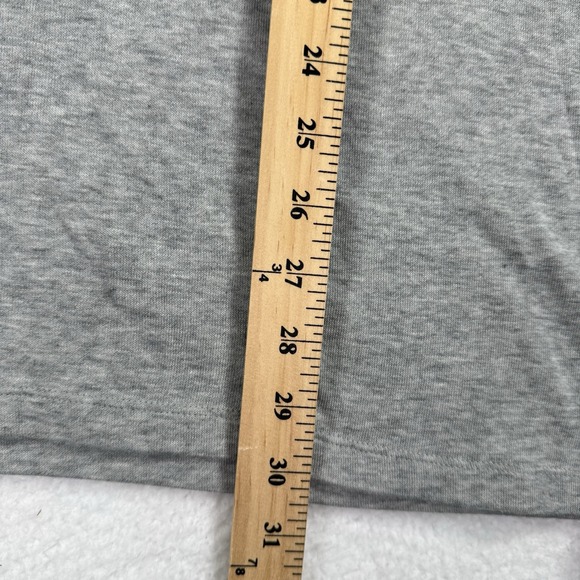 Banana Republic Shirt Mens L Gray Long Sleeve V Neck Sweatshirt Classic Soft - Picture 6 of 7